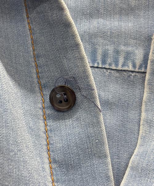 KENZO JEANS（ケンゾージーンズ）KENZO JEANS (ケンゾージーンズ) デニムシャツ ブルー サイズ:Freeの古着・服飾アイテム