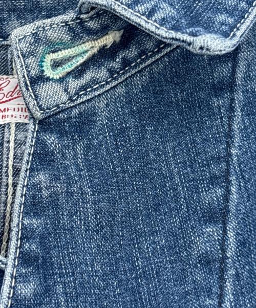 EDWIN（エドウィン）EDWIN (エドウィン) デニムカバーオール ブルー サイズ:MEDIUMの古着・服飾アイテム
