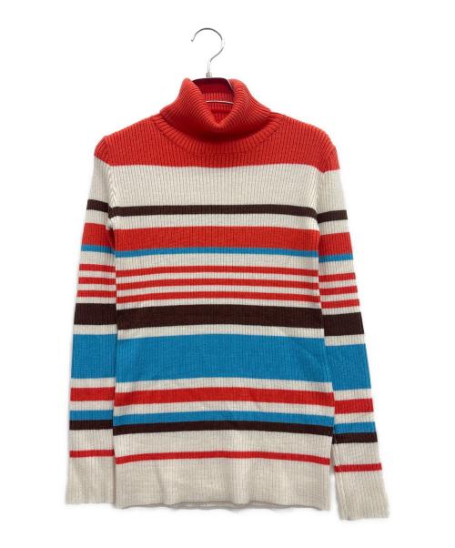Risley（リズレー）Risley (リズレー) ハイネックニット マルチカラー サイズ:Fの古着・服飾アイテム