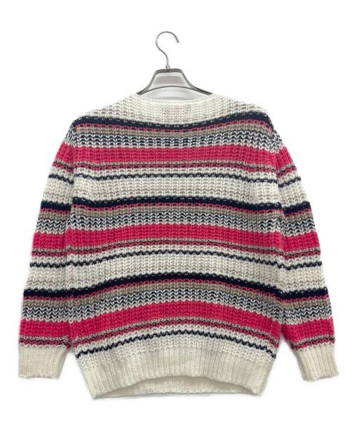 Risley（リズレー）Risley (リズレー) 厚手ニット マルチカラー サイズ:Fの古着・服飾アイテム