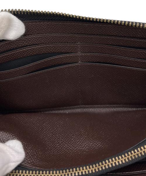 COACH（コーチ）COACH (コーチ) ラウンドファスナー長財布 ブラウンの古着・服飾アイテム