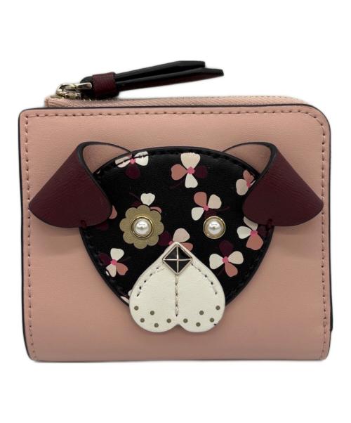 Kate Spade（ケイトスペード）Kate Spade (ケイトスペード) 2つ折り財布 ピンクの古着・服飾アイテム