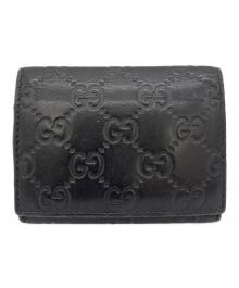 GUCCI（グッチ）の古着「カードケース」｜ブラック