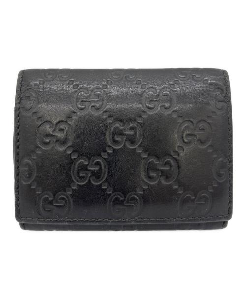 GUCCI（グッチ）GUCCI (グッチ) カードケース ブラックの古着・服飾アイテム