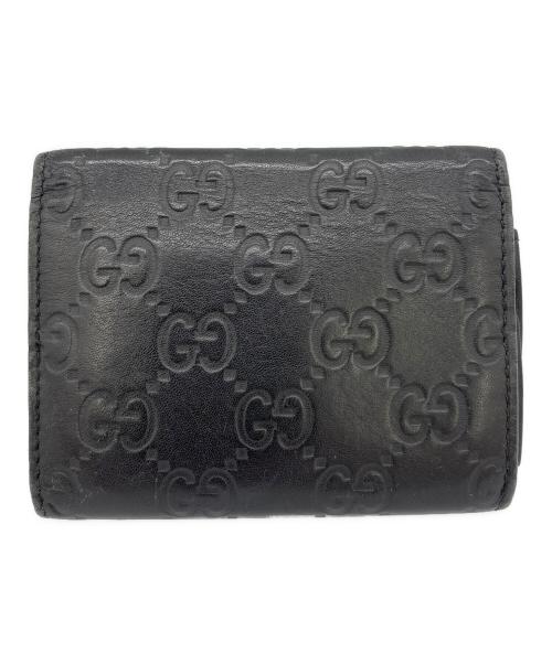 GUCCI（グッチ）GUCCI (グッチ) カードケース ブラックの古着・服飾アイテム