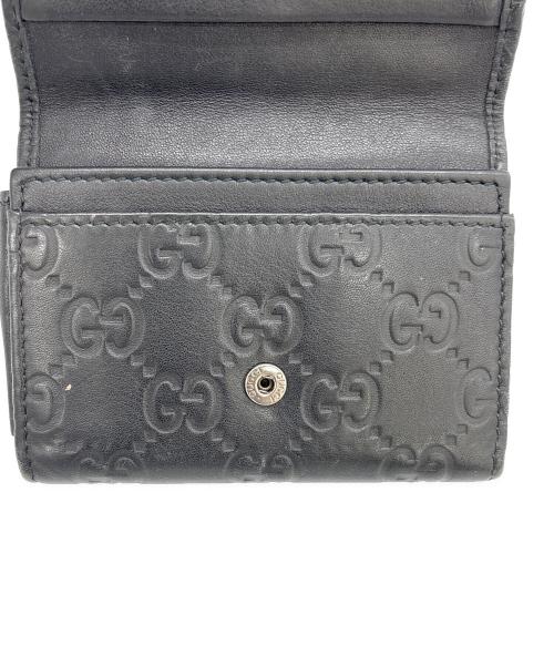GUCCI（グッチ）GUCCI (グッチ) カードケース ブラックの古着・服飾アイテム
