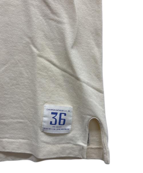 N.HOOLYWOOD（エヌ ハリウッド）N.HOOLYWOOD (エヌ ハリウッド) フットボールTシャツ アイボリー サイズ:不明の古着・服飾アイテム