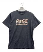 F.C.R.B.×Coca Colaエフシーレアルブリストル×コカコーラ）の古着「Coca-Cola HEATHER TEE」｜ブラック