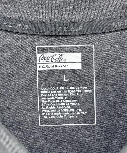 F.C.R.B.（エフシーレアルブリストル）F.C.R.B. (エフシーレアルブリストル) Coca Cola (コカコーラ) Coca-Cola HEATHER TEE ブラック サイズ:L 未使用品の古着・服飾アイテム