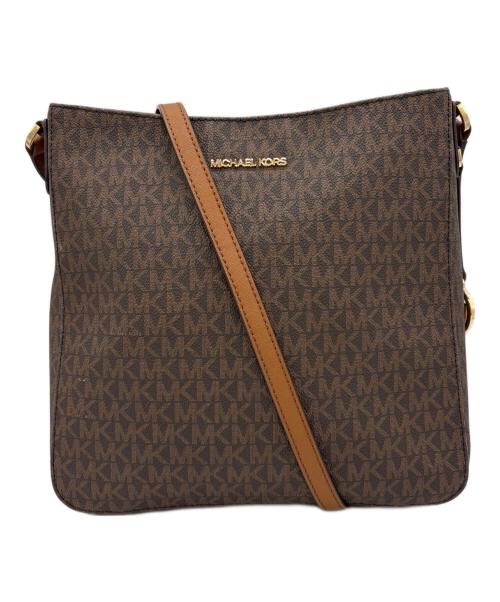 MICHAEL KORS（マイケルコース）MICHAEL KORS (マイケルコース) ショルダーバッグ ブラウンの古着・服飾アイテム