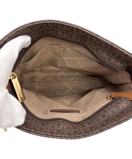 MICHAEL KORS（マイケルコース）MICHAEL KORS (マイケルコース) ショルダーバッグ ブラウンの古着・服飾アイテム