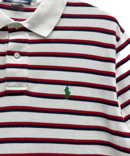 POLO RALPH LAUREN（ポロ・ラルフローレン）POLO RALPH LAUREN (ポロ・ラルフローレン) ポロシャツ トリコロールカラー サイズ:Lの古着・服飾アイテム