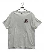 RATS×TOKYO ROUGH RIDERSラッツ×-）の古着「Tシャツ」｜ホワイト
