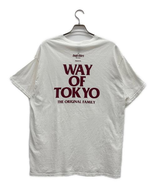RATS（ラッツ）RATS (ラッツ)  TOKYO ROUGH RIDERS (-) Tシャツ ホワイト サイズ:XLの古着・服飾アイテム