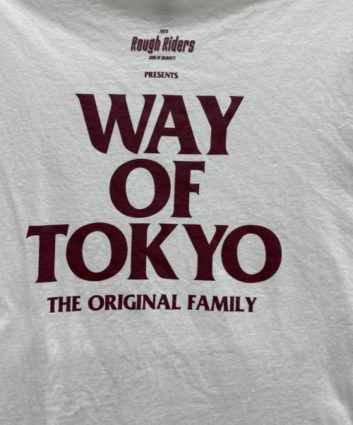 RATS（ラッツ）RATS (ラッツ)  TOKYO ROUGH RIDERS (-) Tシャツ ホワイト サイズ:XLの古着・服飾アイテム