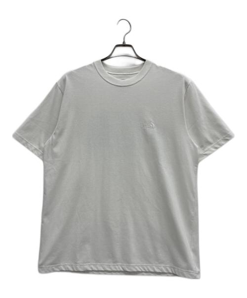 THE NORTHFACE PURPLELABEL（ザ・ノースフェイス パープルレーベル）THE NORTHFACE PURPLELABEL (ザ・ノースフェイス パープルレーベル) BEAMS (ビームス) Tシャツ ホワイト サイズ:Lの古着・服飾アイテム