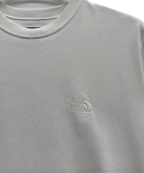 THE NORTHFACE PURPLELABEL（ザ・ノースフェイス パープルレーベル）THE NORTHFACE PURPLELABEL (ザ・ノースフェイス パープルレーベル) BEAMS (ビームス) Tシャツ ホワイト サイズ:Lの古着・服飾アイテム