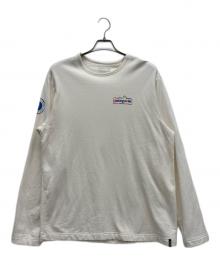 Patagonia（パタゴニア）の古着「ライトウェイト・ユニティ・フィッツ・ワイルドライズ・クルー」｜ホワイト