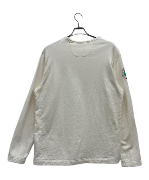 Patagonia（パタゴニア）Patagonia (パタゴニア) ライトウェイト・ユニティ・フィッツ・ワイルドライズ・クルー ホワイト サイズ:Lの古着・服飾アイテム