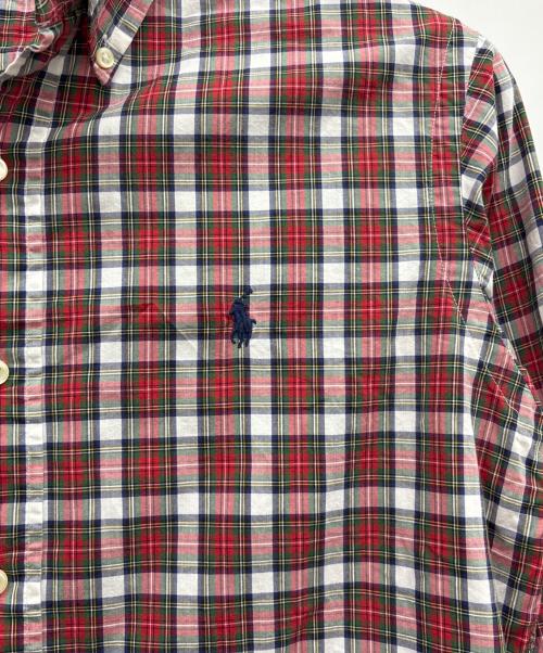 RALPH LAUREN（ラルフローレン）RALPH LAUREN (ラルフローレン) チェックシャツ レッド×ホワイト サイズ:Sの古着・服飾アイテム