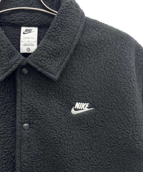 NIKE（ナイキ）NIKE (ナイキ) フリースコーチジャケット ブラック サイズ:Mの古着・服飾アイテム