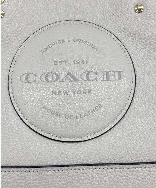 COACH（コーチ）COACH (コーチ) 2WAYショルダーバッグ アイボリーの古着・服飾アイテム