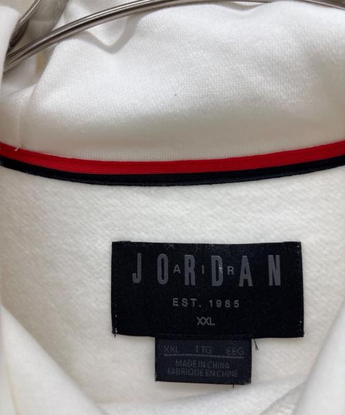 JORDAN（ジョーダン）JORDAN (ジョーダン) プルオーバーパーカー ホワイト サイズ:XXLの古着・服飾アイテム