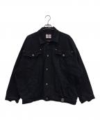 TRUSSARDI JEANSトラサルディージーンズ）の古着「デニムジャケット」｜グレー