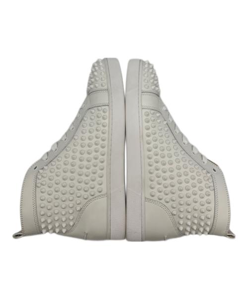 Christian Louboutin（クリスチャン・ルブタン）Christian Louboutin (クリスチャン・ルブタン) YANG LOUIS FLAT ホワイト サイズ:39 1/2の古着・服飾アイテム