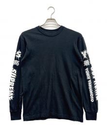 SUPREME×YOHJI YAMAMOTO（シュプリーム×ヨウジヤマモト）の古着「ロングスリーブカットソー」｜ブラック