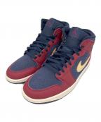 NIKEナイキ）の古着「AIR JORDAN1 MID SE」｜レッド×ネイビー