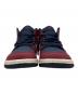 NIKE (ナイキ) AIR JORDAN1 MID SE レッド×ネイビー サイズ:28 未使用品：12000円