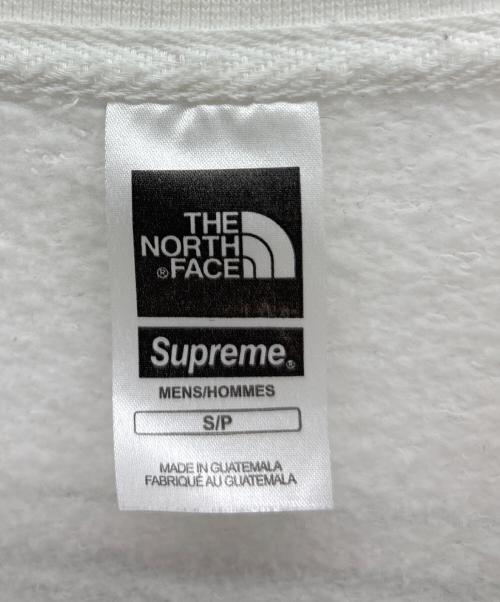 THE NORTH FACE（ザ ノース フェイス）THE NORTH FACE (ザ ノース フェイス) SUPREME (シュプリーム) Steep Tech Crewneck ホワイト サイズ:Sの古着・服飾アイテム