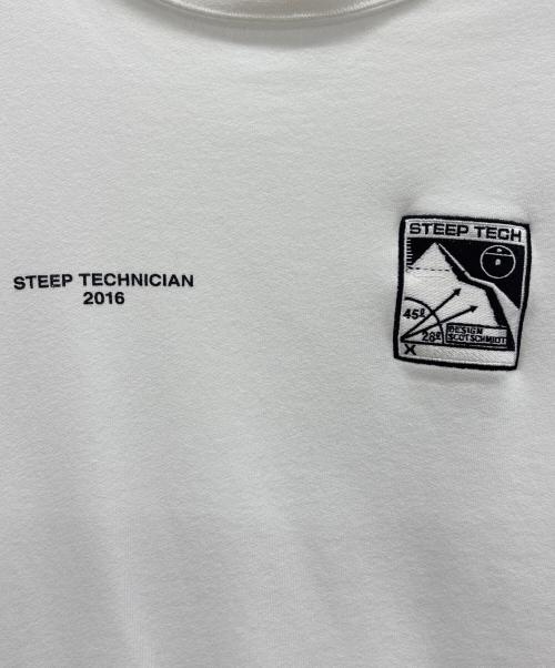 THE NORTH FACE（ザ ノース フェイス）THE NORTH FACE (ザ ノース フェイス) SUPREME (シュプリーム) Steep Tech Crewneck ホワイト サイズ:Sの古着・服飾アイテム