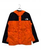 THE NORTH FACEザ ノース フェイス）の古着「マウンテンライトジャケット」｜オレンジ×ブラック