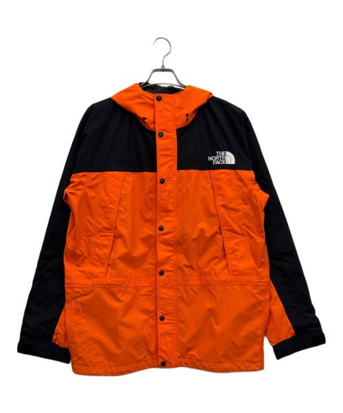 THE NORTH FACE（ザ ノース フェイス）THE NORTH FACE (ザ ノース フェイス) マウンテンライトジャケット オレンジ×ブラック サイズ:XXLの古着・服飾アイテム