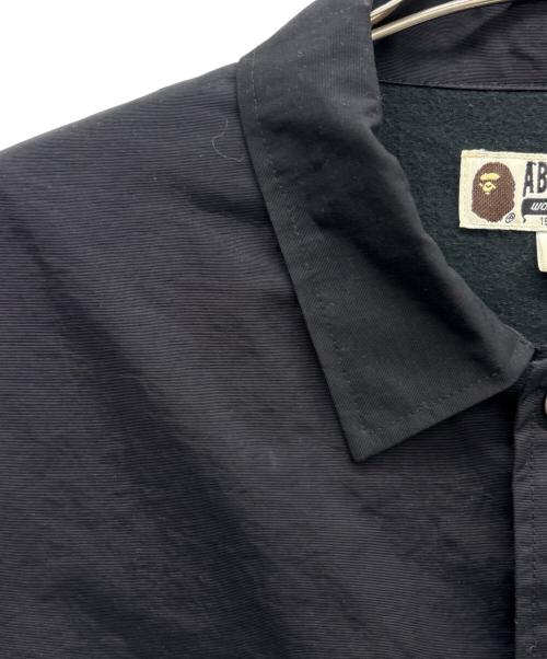 A BATHING APE（アベイシングエイプ）A BATHING APE (アベイシングエイプ) コーチジャケット ブラック サイズ:XLの古着・服飾アイテム