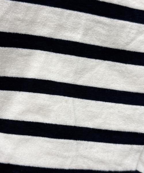 BlackEyePatch（ブラックアイパッチ）BlackEyePatch (ブラックアイパッチ) ボーダーカットソー アイボリー×ブラック サイズ:XLの古着・服飾アイテム