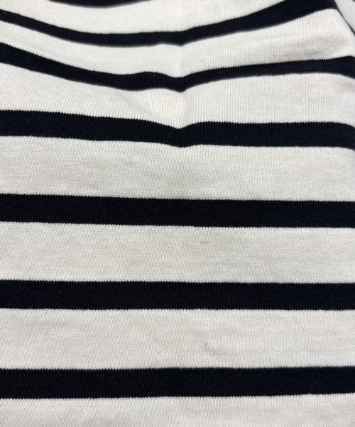 BlackEyePatch（ブラックアイパッチ）BlackEyePatch (ブラックアイパッチ) ボーダーカットソー アイボリー×ブラック サイズ:XLの古着・服飾アイテム
