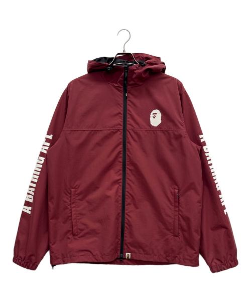 A BATHING APE（アベイシングエイプ）A BATHING APE (アベイシングエイプ) ジップアップジャケット ワインレッド サイズ:2XLの古着・服飾アイテム