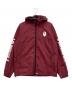 A BATHING APE（アベイシングエイプ）の古着「ジップアップジャケット」｜ワインレッド