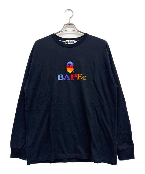 A BATHING APE（アベイシングエイプ）A BATHING APE (アベイシングエイプ) Tシャツ ブラック サイズ:XLの古着・服飾アイテム