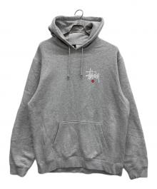 stussy（ステューシー）の古着「プルオーバーパーカー」｜グレー