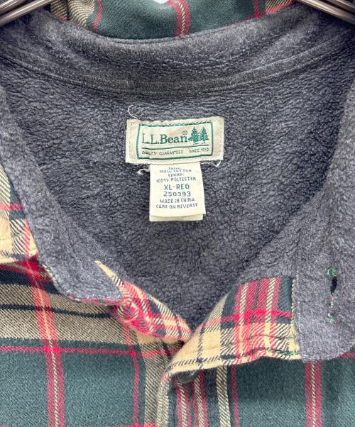 L.L.Bean（エルエルビーン）L.L.Bean (エルエルビーン) フリースシャツ マルチカラー サイズ:XLの古着・服飾アイテム