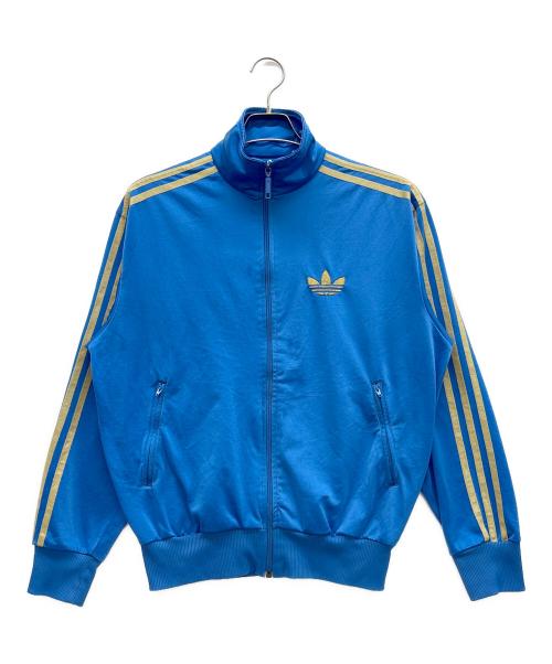 adidas（アディダス）adidas (アディダス) トラックジャケット ブルー サイズ:Sの古着・服飾アイテム