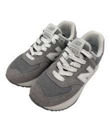 NEW BALANCE（ニューバランス）の古着「574」｜グレー×ホワイト