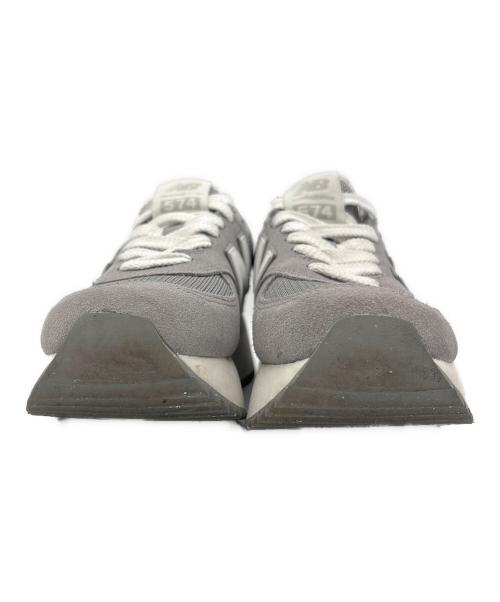 NEW BALANCE（ニューバランス）NEW BALANCE (ニューバランス) 574 グレー×ホワイト サイズ:22.5の古着・服飾アイテム