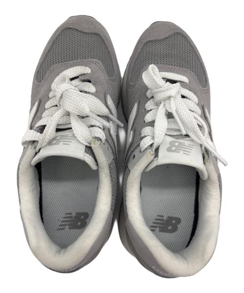 NEW BALANCE（ニューバランス）NEW BALANCE (ニューバランス) 574 グレー×ホワイト サイズ:22.5の古着・服飾アイテム