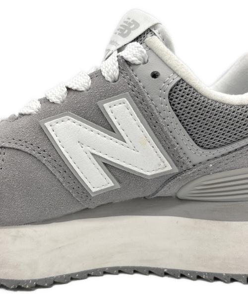NEW BALANCE（ニューバランス）NEW BALANCE (ニューバランス) 574 グレー×ホワイト サイズ:22.5の古着・服飾アイテム