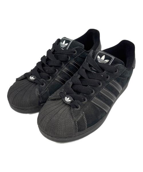 adidas（アディダス）adidas (アディダス) SUPER STARⅡ ブラック×ホワイト サイズ:28の古着・服飾アイテム